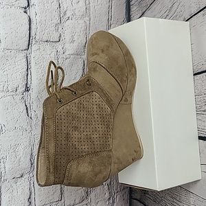 JustFab Wedge Booties
